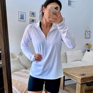 Lady Hagen Solid UV Long Sleeve Golf Pullover